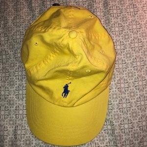 Ralph Lauren polo yellow hat